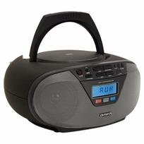 Magnetola Nešiojamas radijo CD - AIWA - BBTU-400BK - Juodas - 6W - Bluetooth - FM