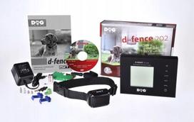 Elektrinė tvora šunims DOGTRACE d-fence 202/2002, juoda, be laido