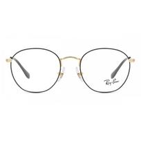 Ray Ban Kids Ry9572v Junior Rob Kids Asian Fit 4086 Kids Eyeglasses Black on Gold/46-19-130 gray