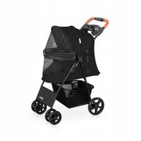 Gyvūnų vežimėlis Carinio FINU Carbon, 77x45x99 cm, iki 15 kg, sulankstomas, lengvas