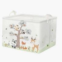 Sulankstoma daiktadėžė „Forest Animals“, 36 l, metalo rėmas