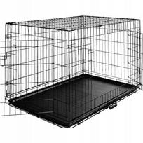 Didelis metalinis šunų narvas 61x42x49