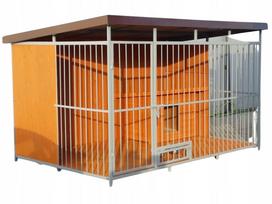 Šuns narvas PLAYPEN BOXING DOG FARM K-3, lengvas surinkimas ir transportavimas
