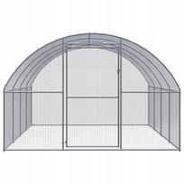Gyvūnų voljeras 3x4x2 m, cinkuotas plienas, lauko narvas