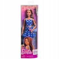 Lėlė Barbie su taškuota apranga ir priedais HYT97