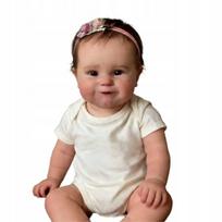 Reborn lėlė mergaitė, 49 cm, kaip tikras kūdikis