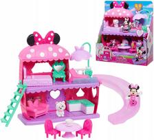 Žaislinis namelis „Minnie Mouse“ su čiuožykla, figūrėlėmis ir priedais