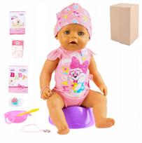 Interaktyvi lėlė Baby Born mergaitė 43 cm su priedais, Zapf Creation