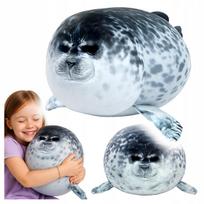 Didelis ruonio formos minkštas žaislas, 60 cm