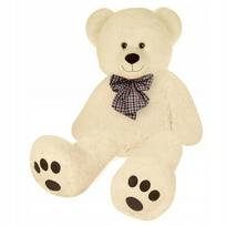 Pliušinis meškinas BIG BEAR, kreminis, 100 cm