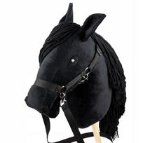 Medinis arkliukas Skippi Hobby Horse, juodas