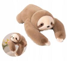 Svorinis meškos–tinginio terapinis pliušinis žaislas, 2,3 kg
