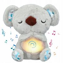 Kvėpuojantis ramus Koala pliušinis žaislas vaikams ir kūdikiams
