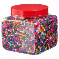 Lyginimo karoliukai IKEA, 700 g, patvarūs, spalvoti plastikiniai