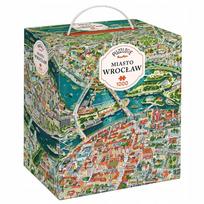 Dėlionė 1000 detalių Puzzlove „Wrocław mieste“ CzuCzu
