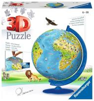 3D dėlionė gaublys Ravensburger, 180 detalių