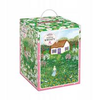 Dėlionė PUZZLOVE BEAUTIFUL FLOWERS CZUCZU, 4 x 150 dalių