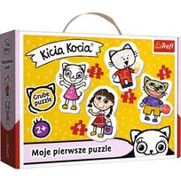 Dėlionė vaikams Trefl Baby „Katytė“, nuo 2 metų