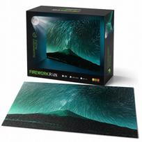 Dėlionė su švytinčiais fejerverkais „Rain Fireworks“, 1000 det., suaugusiems