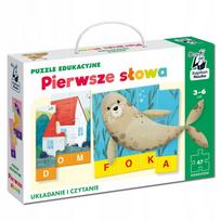 Edukacinė dėlionė vaikams nuo 3 metų „Pirmieji žodžiai