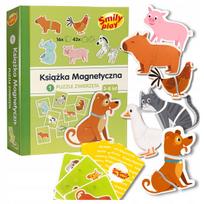 Magnetinė gyvūnų dėlionė Smily Play, vaikams nuo 3 metų