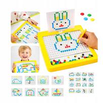 Magnetinė lenta vaikams Montessori MagPad, didelė su dėlionės mygtukais