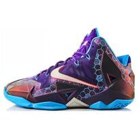 Nike LeBron 11 Summit Lake Hornets 616175-500 47.5 mėlyna/violetinė