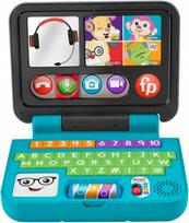 Interaktyvus vaikiškas kompiuteris Fisher-Price Connect vokiškas