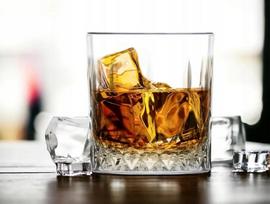 LUXITO LAVA whiskey glasses, set of 6, THICK GLASS, 300ml