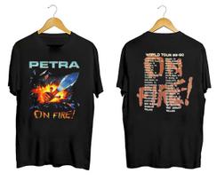 On Fire Tour Petra Band Doubled Size Unisex T-Shirt All Size U034 XXL brown