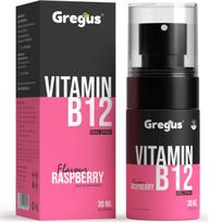 Gregus Vitamin B12 Oral Spray | Methylcobalamin B12 Spray | Fast Absorption Oral Supplement | Supports Energy Metabolism, Nervous System & Cogniti