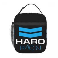 Haro Racn Bluewhite- Old School Bmx Insulated Lunch Bag for Kids School Cooler Thermal Food Box Tote Lunch Boxes Container One Size blue