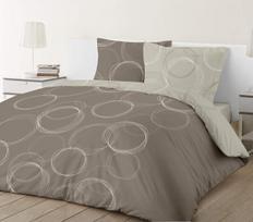 Vision Lenny Cotton Taupe patalynės užvalkalų komplektas 240 x 220 cm