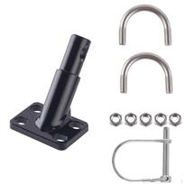 Bike Cart Hitch Coupler Easy to Install for Outdoor Style a gray