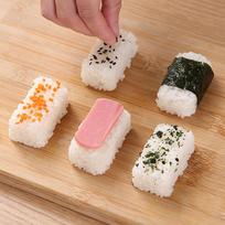 5 vnt./rinkinys Sushi Nigiri gaminimo formelės Ryžių kamuoliukų formelės Nelipnios Presavimo formelės Pasidaryk pats Bento įrankis onesize beige