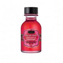 Masažo aliejus KamaSutra Oil of Love Strawberry Dreams, 22 ml