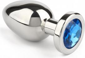 Analinis kaištis Mr. Steel Jewled S, mėlynas/sidabrinis