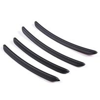 For Porsche Taycan    2022  ABS Black Car Wheel Wheel Eyebrow Fender Eyebrow Protector Trim Sticker Auto juoda
