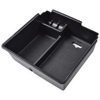 Black Car Center Console Armrest Storage Box For Ford Ranger 2016-2018 Organizer Storage Glove juoda