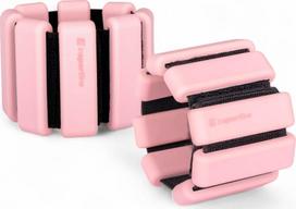 Svoriai riešams ir kulkšnims INSPORTLINE Brace 2 x 1 kg Rožinė