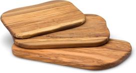 Continenta Pjaustymo Lenta iš Alyvmedžio Medienos, Šviesiai Ruda, Vienas Dydis