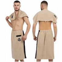 Pirties rankšluostis, spa vyriškas kiltas maudymosi baseinui, hamamas 75x175 cm