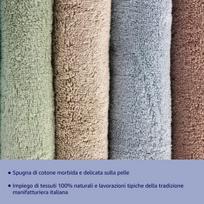 2 rankšluosčių rinkinys vonios kambariui ir svečiams, medvilninis frotinis audinys, 450 g/m², 110 x 60 cm + 60 x 40 cm, minkštas, pagamintas Italijoje, vienspalvis šalavijų