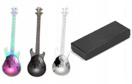 Muzikiniai šaukšteliai gitaros 3 vnt šaukštai muzika gitaristui + dovanų dėžutė