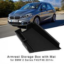 Armrest Storage Box for BMW 2 Series F45 F46 Gran Active Tourer 2015-2018 Trim gray