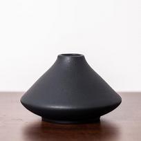 Japoniška mini vaza, stalinis sausas gėlių sodintuvas, keramikinis hidroponinis dekoravimo ornamentas black