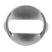 15CM Portable Air Conditioner Window Exhaust Duct Pipe Hose Interface Connector(Flat Nozzle)