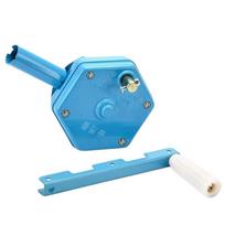 A25F-Greenhouse Manual Roll Up Ventilation Device Practical Tool For Farm/Ranch, Hand Crank Winch Greenhouse Window Opener mėlyna