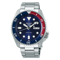 Seiko 5 Sports Automatic – Blue Dial (Pepsi-Style) SRPD53K1