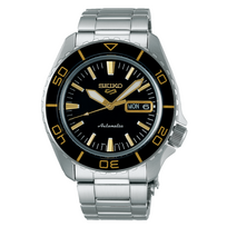 Seiko 5 Sports  – Black and gold SRPK99K1